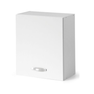 Pensile scolapiatti 60x32x72 cm bianco frassinato cucina
