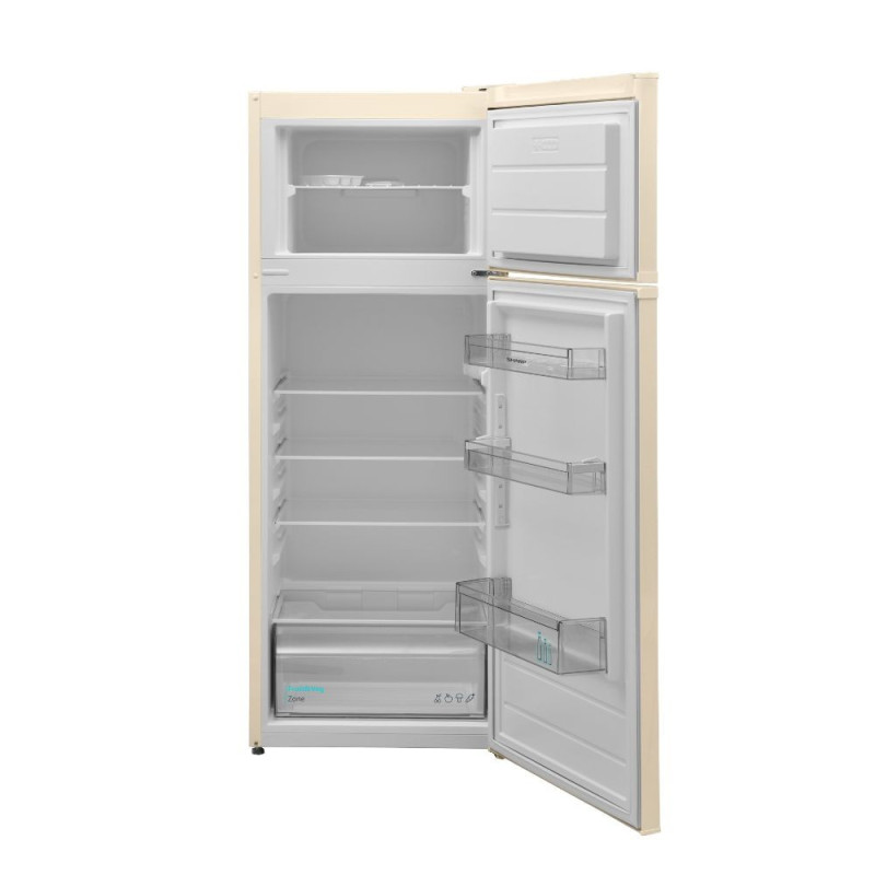 Frigorifero doppia porta Sharp SJFTB01ITXJE 213 lt beige classe E