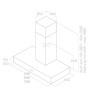 Cappa aspirante Elica Spot NG H6 IX/A 90 inox 90 cm cucina