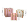 Baule ecopelle quadro set 1-3 grande 50×40×h50 cm — levantshop.live