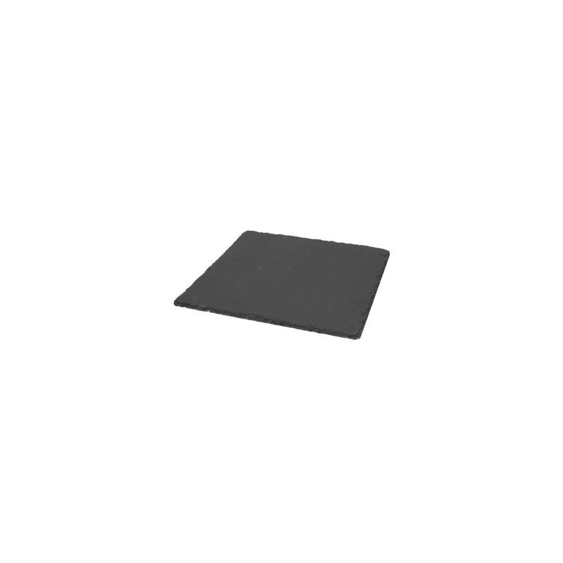 Piatto ardesia quadro 30x30 cm Vacchetti elegante e versatile