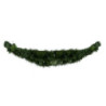 Festone Monte Erice verde con aghi cm ø24x180