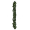 Festone Monte Erice verde 270 cm decorazione natalizia realistica