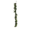 Festone plastica verde 125cm decorazione natalizia naturale e resistente