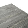 Top tavolo resina esterno grigio 70x70cm resistente e moderno