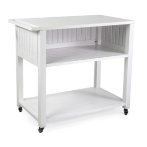 Zoom Carrello alluminio bianco cm 102x54,5h90