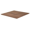 Top tavolo nobilitato rovere naturale quadro 80x18x80 cm moderno