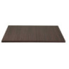 Top tavolo nobilitato noce moderno 80x80cm resistente e elegante