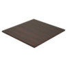 Top tavolo nobilitato noce moderno 80x80cm resistente e elegante