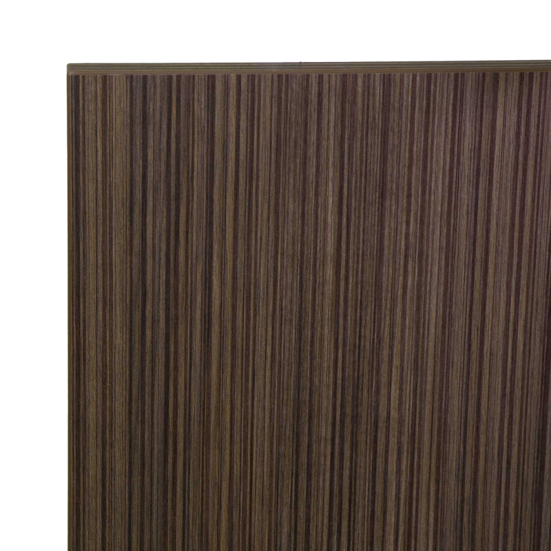 Top tavolo nobilitato noce moderno 80x80cm resistente e elegante