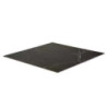 Top tavolo pietra sinterizzata nero quadro 70x70 cm resistente
