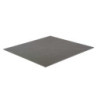 Top tavolo pietra sinterizzata grigio quadro 70x70 cm resistente