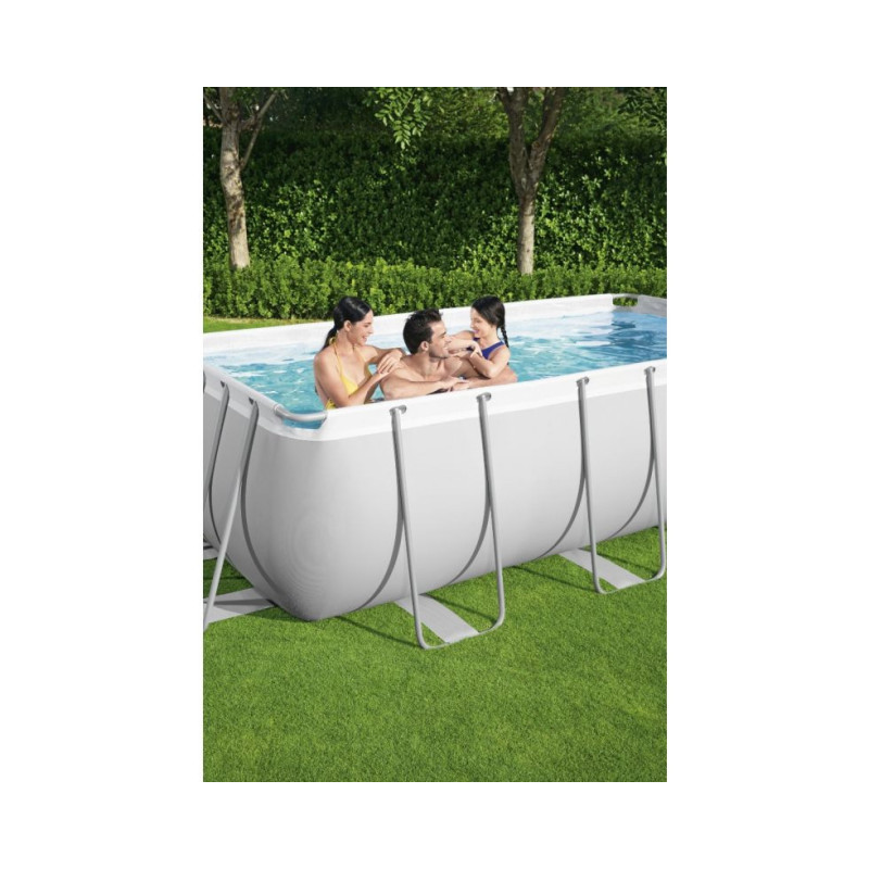 Piscina Power Steel Frame 404x201x100 cm con pompa e scala