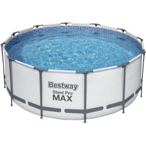 Piscina con telaio completa 366x122 cm robusta e facile