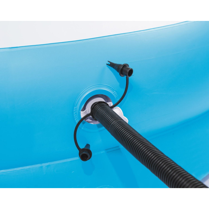 Piscina Family a otto 262x157x46cm 2 anelli gonfiabile resistente