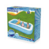 Piscina gonfiabile 305x183x56cm rettangolare famiglia resistente