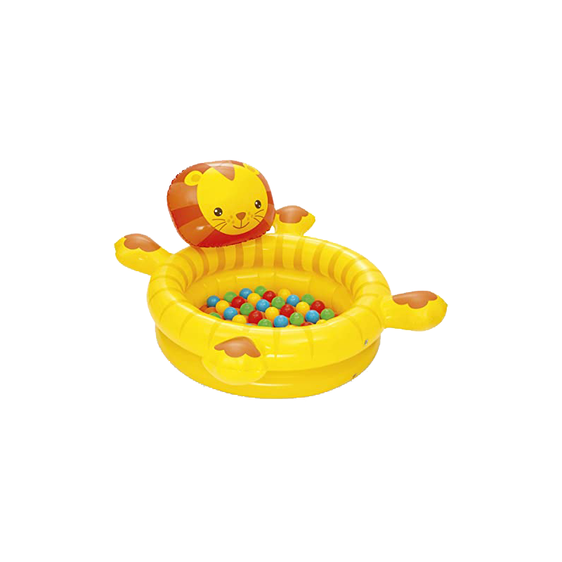 Piscina Leone Felice 111x98x61,5cm con 50 palline colorate