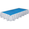 Telo termico piscina Power Steel 732x366/640x274cm rettangolare