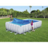 Telo termico piscina Power Steel 732x366/640x274cm rettangolare