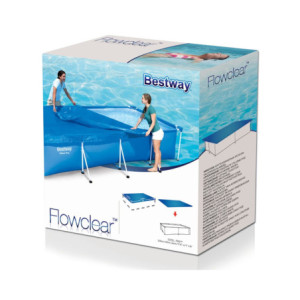 Zoom Set di 6 Top Copertura Piscina 300x201x66
