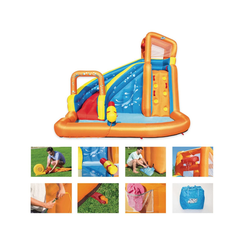 Parco Acquatico con Scivolo Turbo SPH2OGO 365x320x270 cm