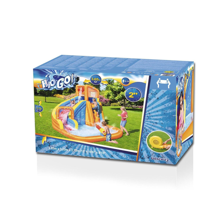 Parco Acquatico con Scivolo Turbo SPH2OGO 365x320x270 cm