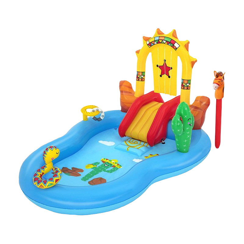 Play Center Bestway Selvaggio West 264x188x140cm gonfiabile bimbi