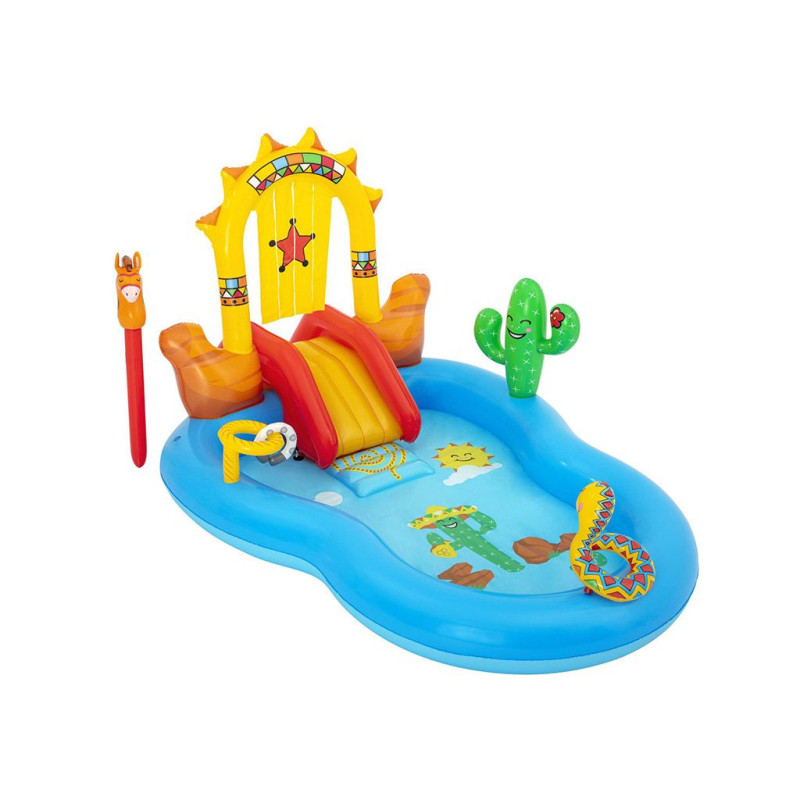 Play Center Bestway Selvaggio West 264x188x140cm gonfiabile bimbi