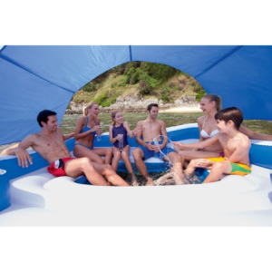 Zoom Mega Isola Galleggiante Coolerz Cm. 389x274x108 Per 6/persone