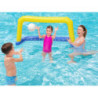 Porta galleggiante water polo 142x76cm con palla per piscina