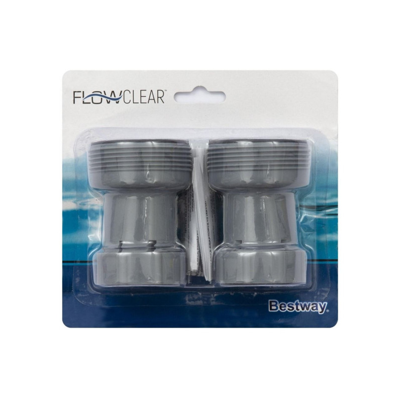 Adattatore tubo 38-32 mm universale pompe piscina facile uso