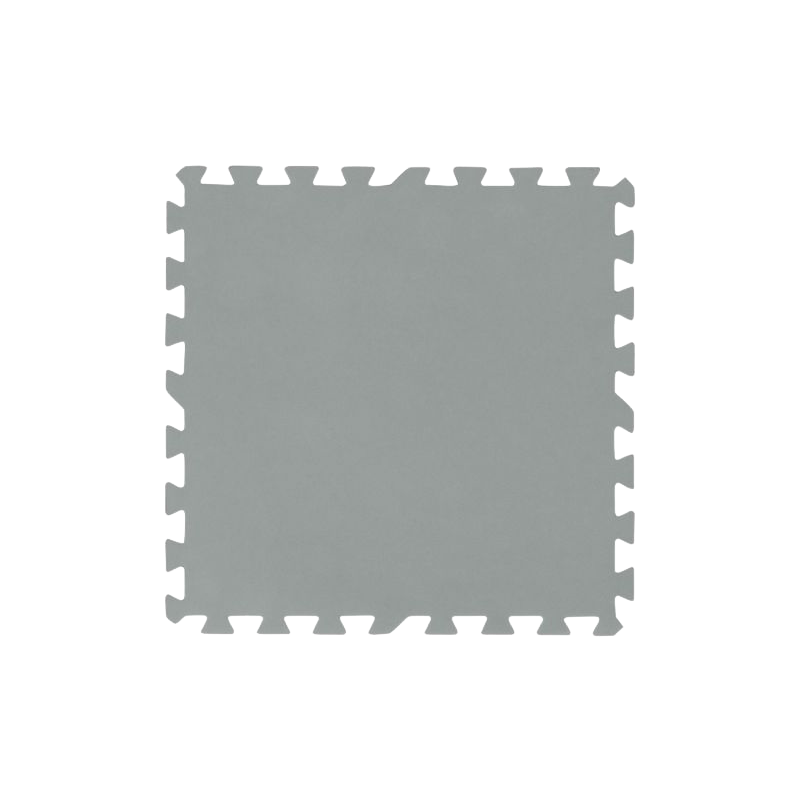 Tappetino base grigio 50x50cm protezione piscina copre 2,25 mq