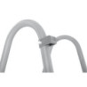 Scaletta di sicurezza per piscine 122 cm robusta antiscivolo