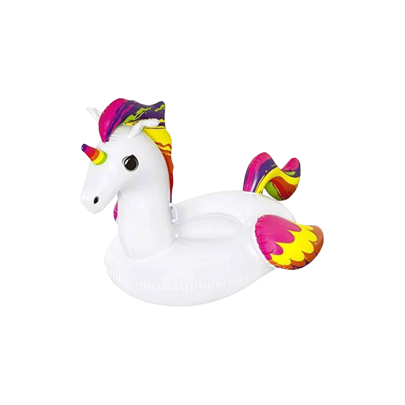 Cavalcabile Gigante Unicorno 224x164cm - Maxi Gonfiabile Piscina