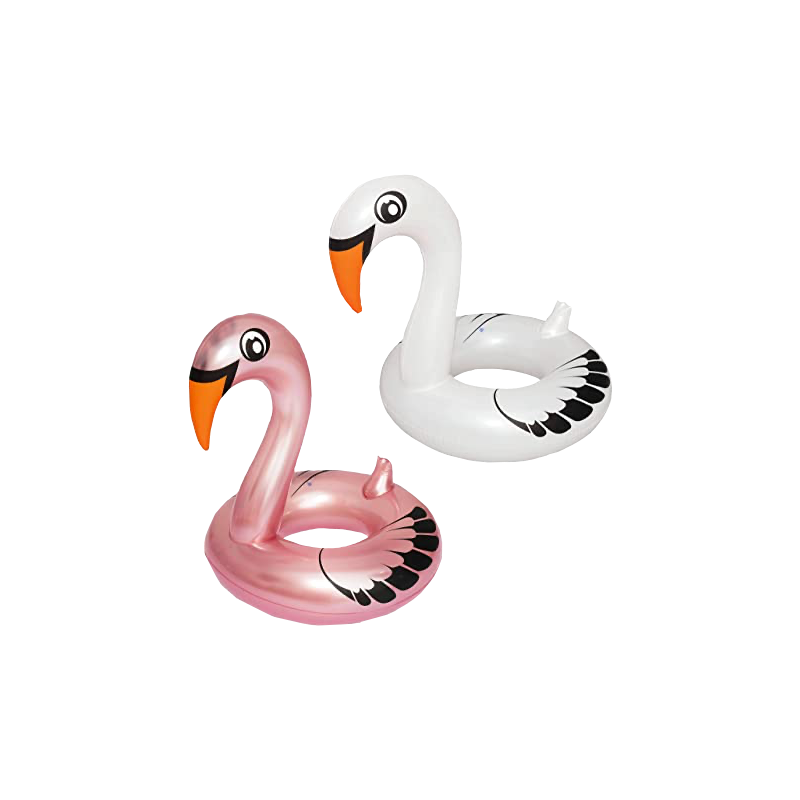 Salvagente Cigno 165x117cm 2 Colori - Gonfiabile Piscina Mare