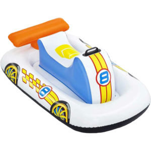 Cavalcabile auto sportiva 110x75 cm gonfiabile piscina bambini