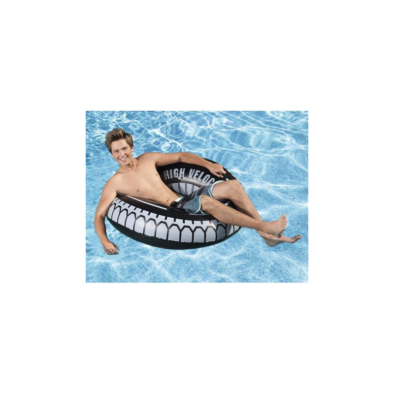 Salvagente ruota grande 119 cm gonfiabile piscina ragazzi estate