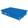 Copripiscina rettangolare 221x150x43 cm protezione piscina