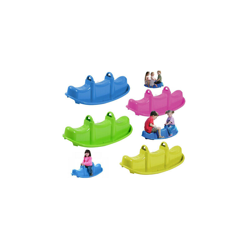 Dondolo 3 posti da giardino 109x61x42 cm colori assortiti relax