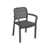 Poltrona Chloe Chair grigia design moderno comfort per la casa