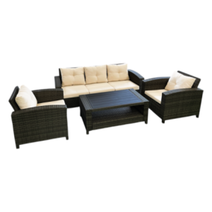 Zoom Set Sofa Superior 5 Posti Colore Moka
