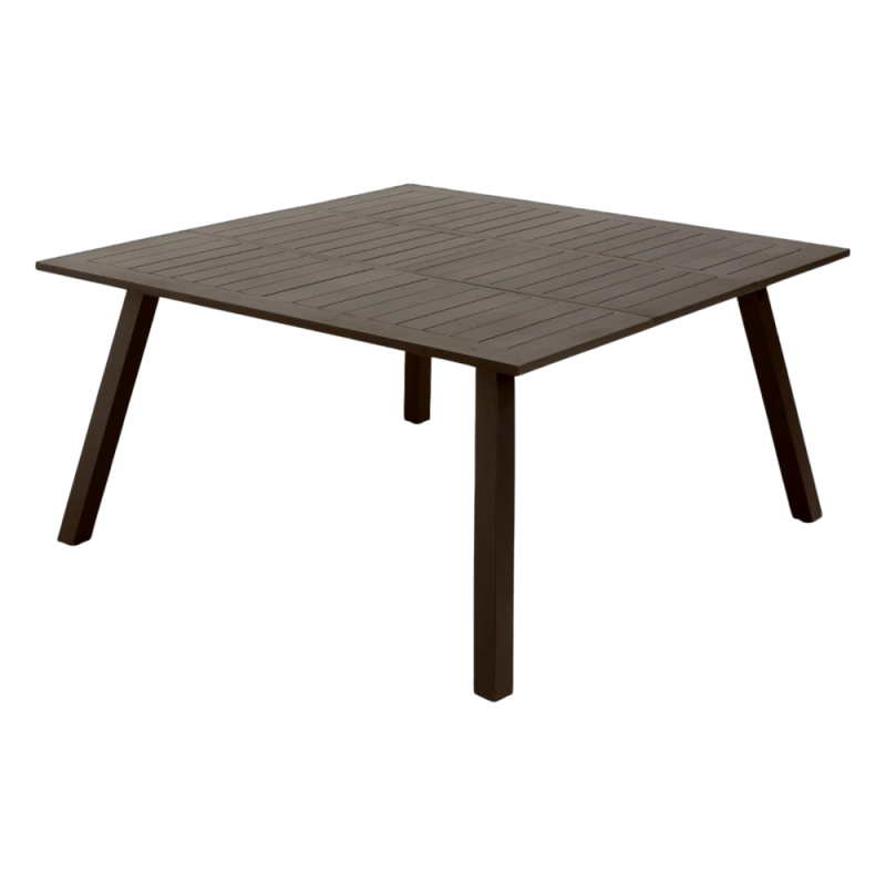 Tavolo Butterfly Allungabile 100-145cm Alluminio Tortora