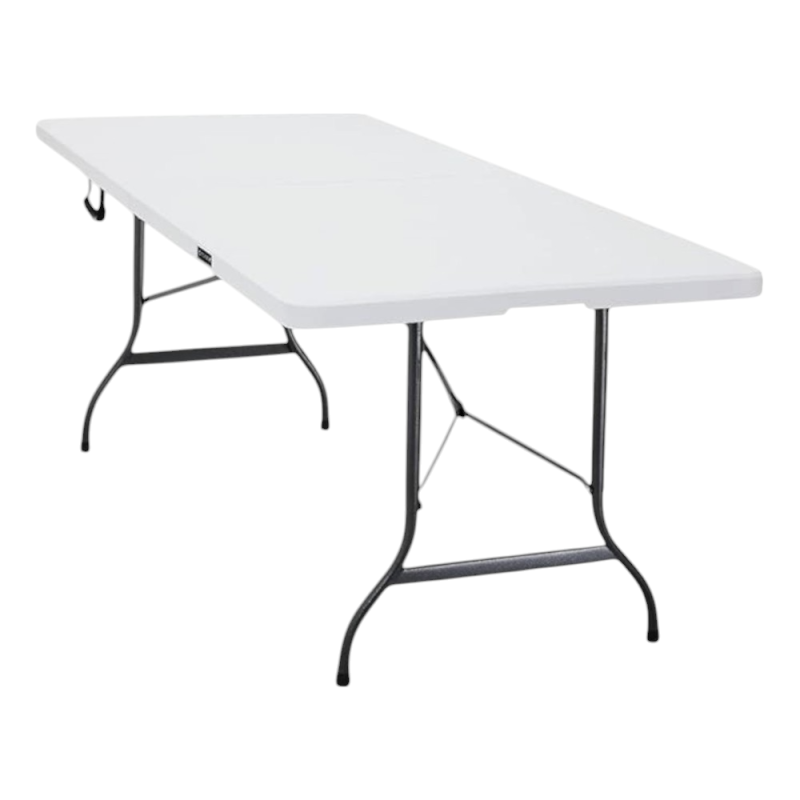 Tavolo Catering Rettangolare 198x90x74cm Polietilene - Versatile