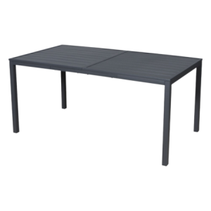 Zoom Tavolo Paraga In Metallo Cm 160*90 Colori Grigio Antracite