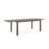 Tavolo Stretch allungabile in alluminio tortora 160-240 cm