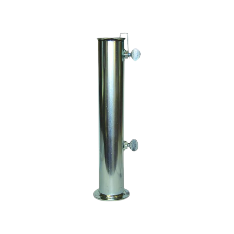 Tubo per Base Ombrellone 40mm con 2 Viti Ricambio Levante Shop