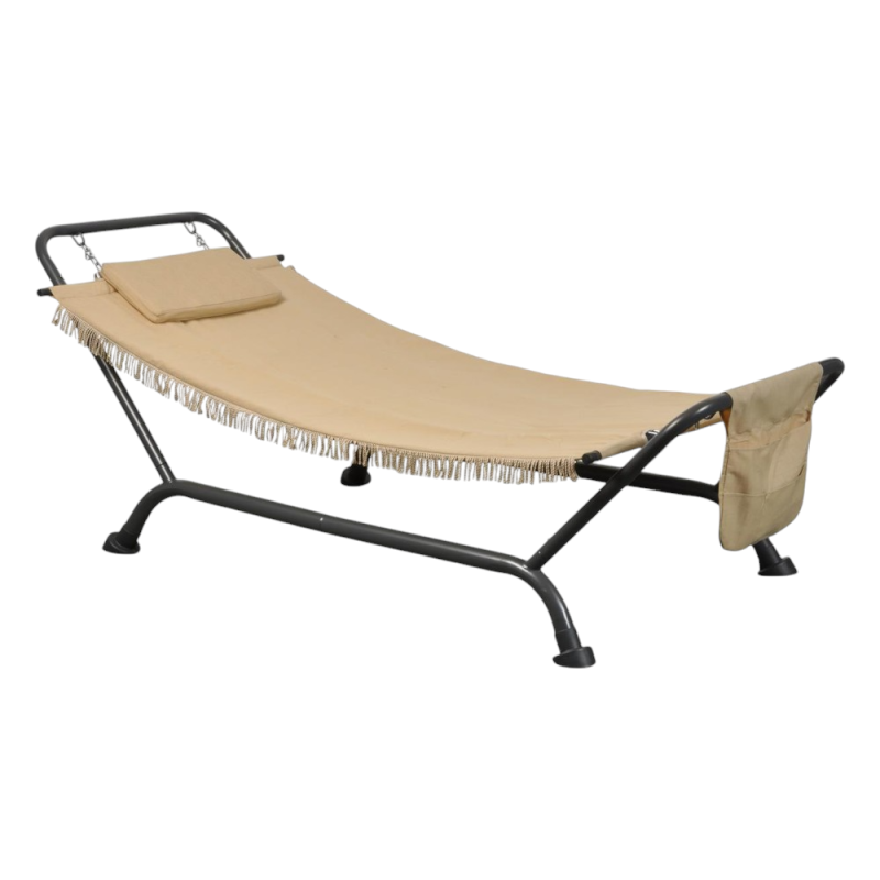 Amaca Indyos Lux Grigio Tessuto Ecru | Amache | Levante Shop