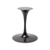 Base tavolo acciaio nera tonda Ø50 cm H72 cm robusta