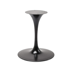 Zoom Base Nera Tonda Diam 50 Cm H 72 Cm