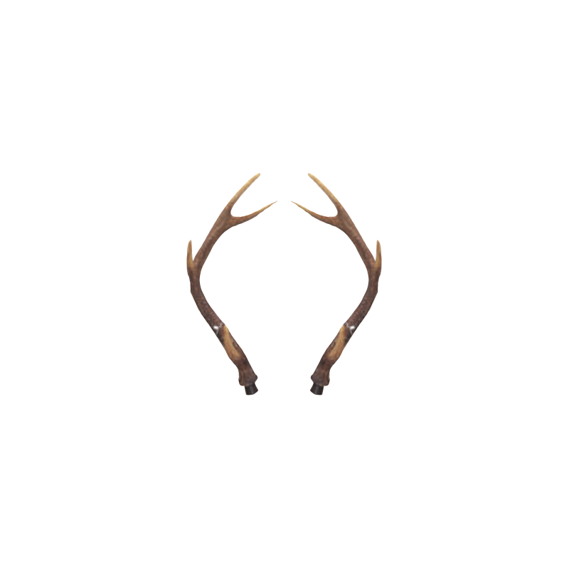 Corna Natural Ricambio Renna GT561 Decorazione Natale